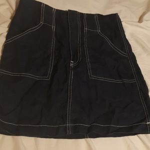 Navy blue skirt